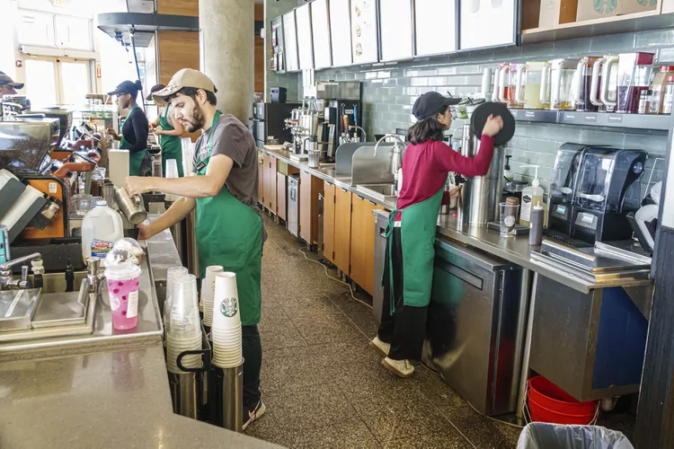 Recuperação Ações Starbucks