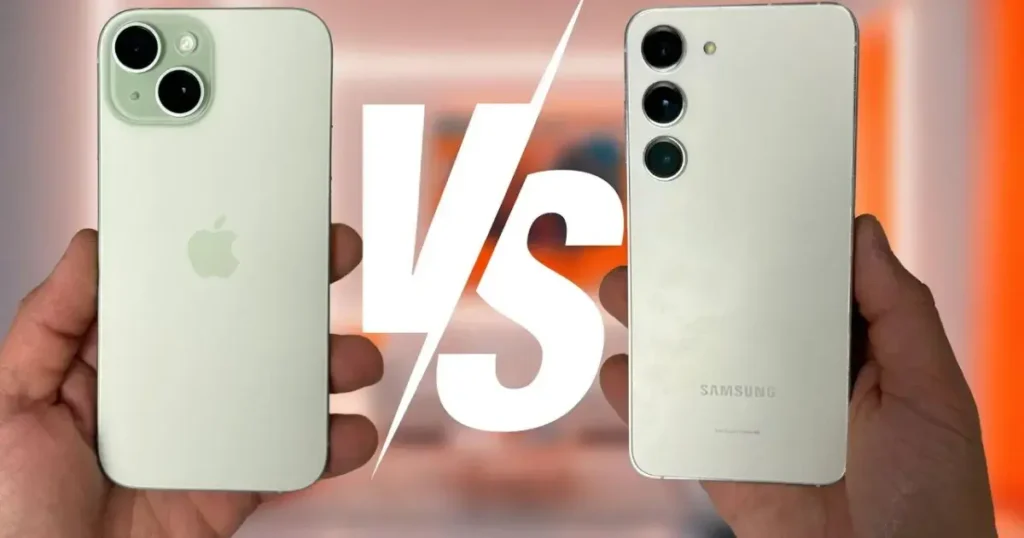 iPhone 15 vs Samsung Galaxy